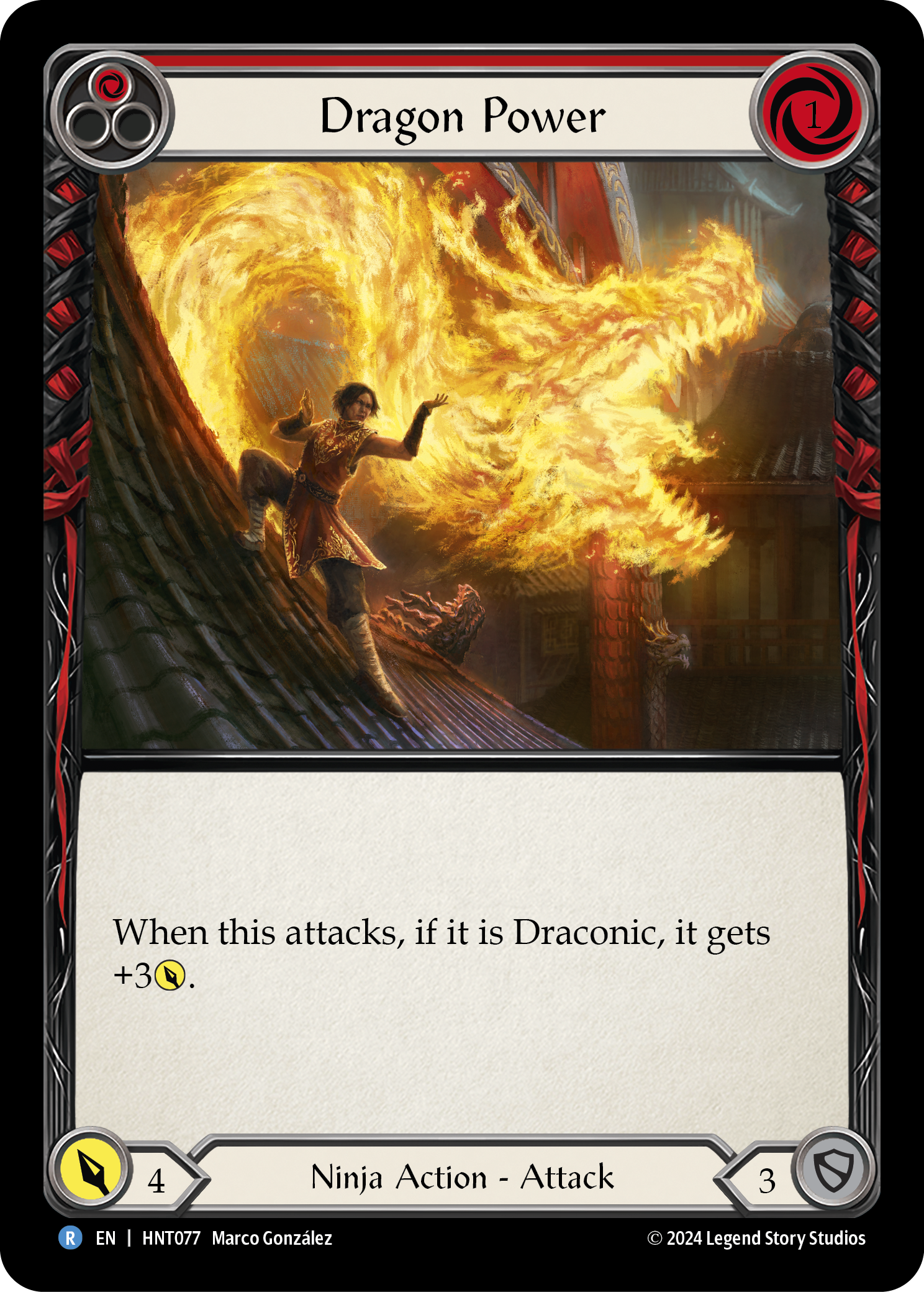 Dragon Power (Red) - Flesh and Blood TCG - MoxLand