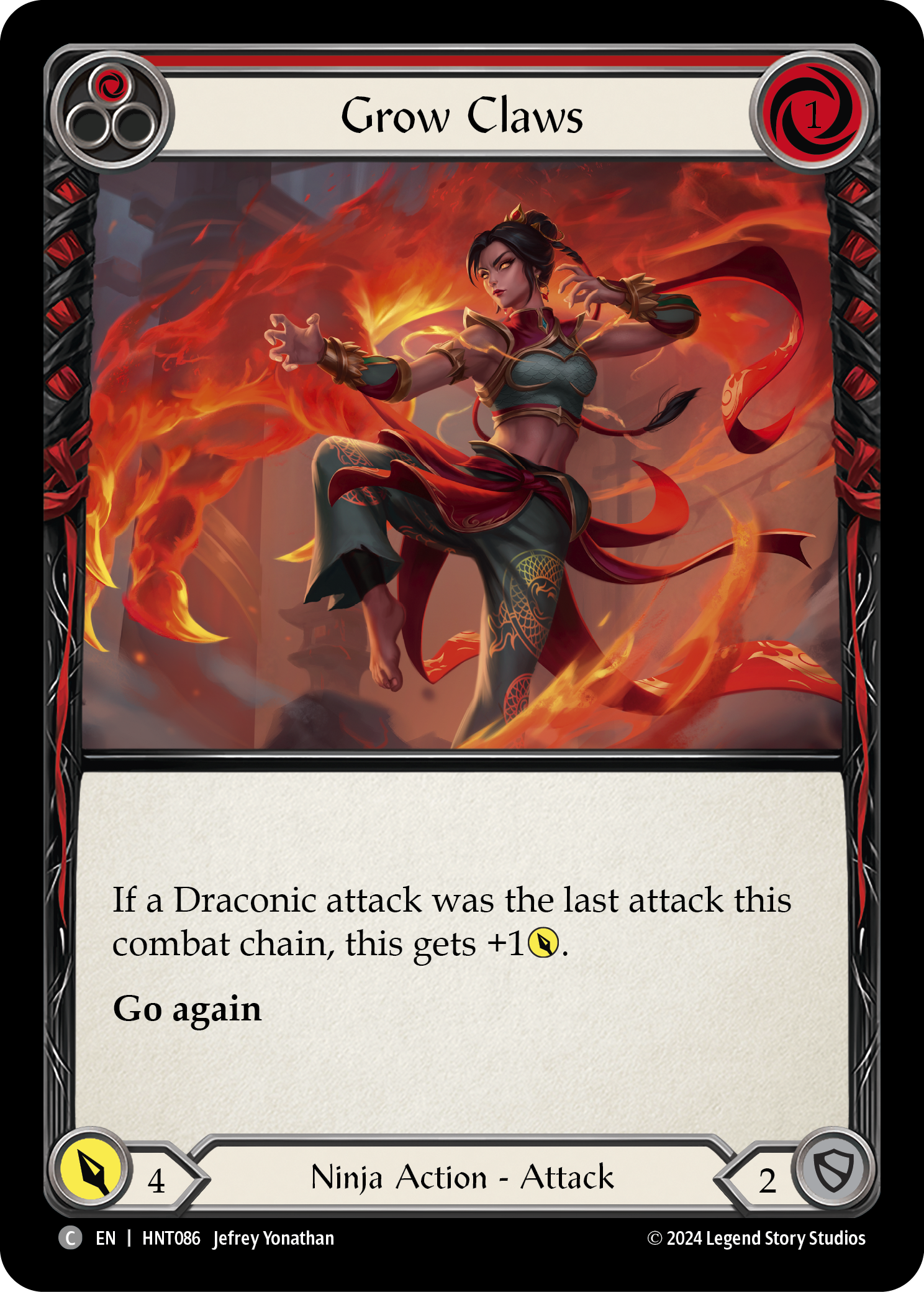 Grow Claws (Red) - Flesh and Blood TCG - MoxLand