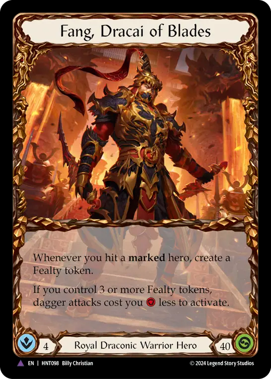 Fang, Dracai of Blades - Flesh and Blood TCG - MoxLand