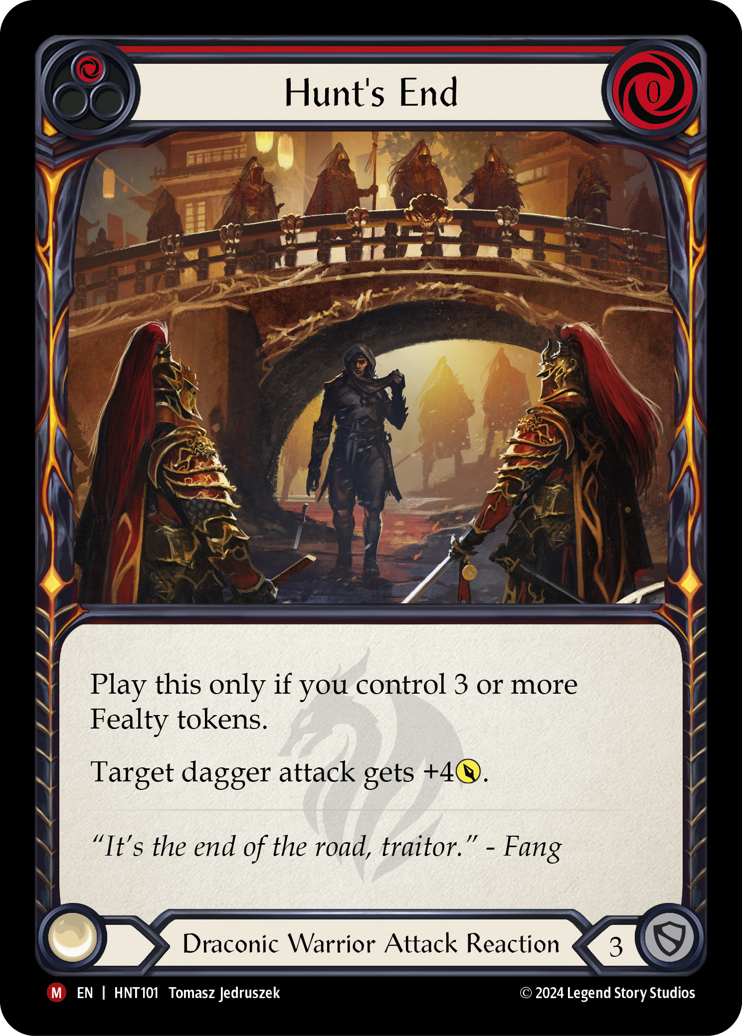 Hunt's End (Red) - Flesh and Blood TCG - MoxLand