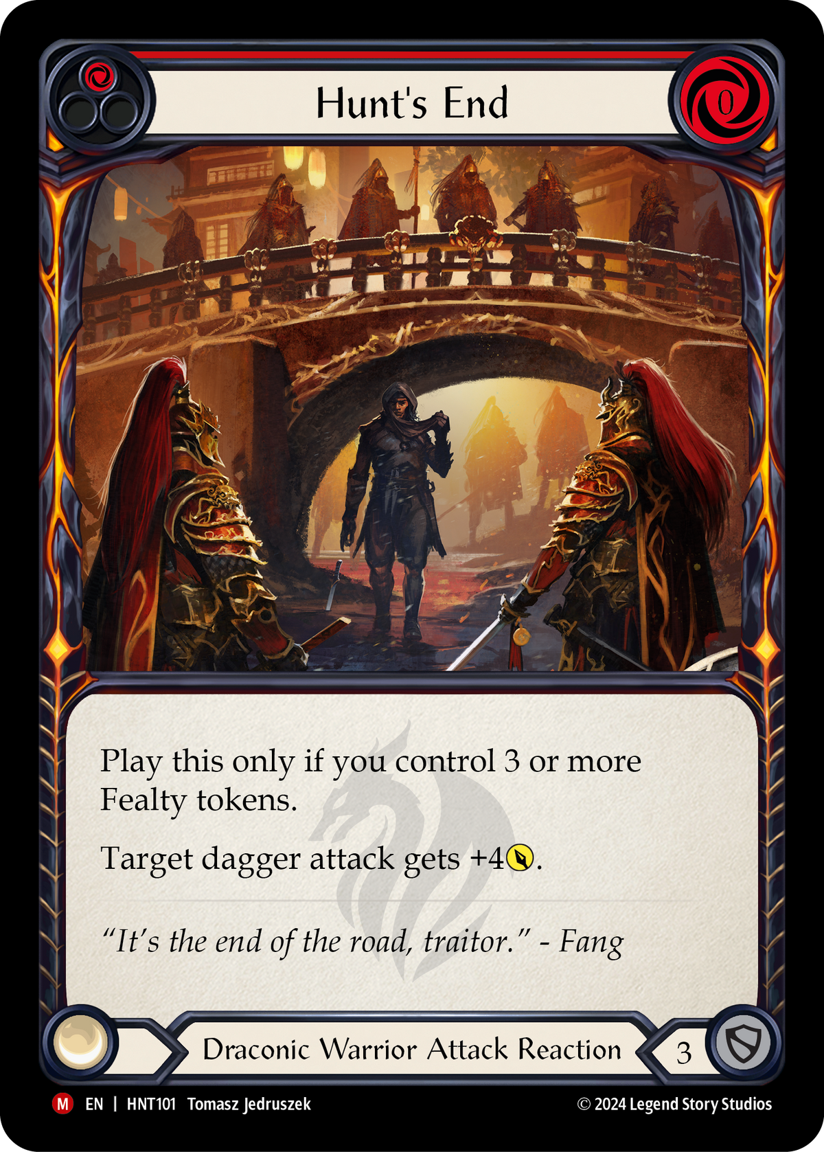 Hunt's End (Red) - Flesh and Blood TCG - MoxLand
