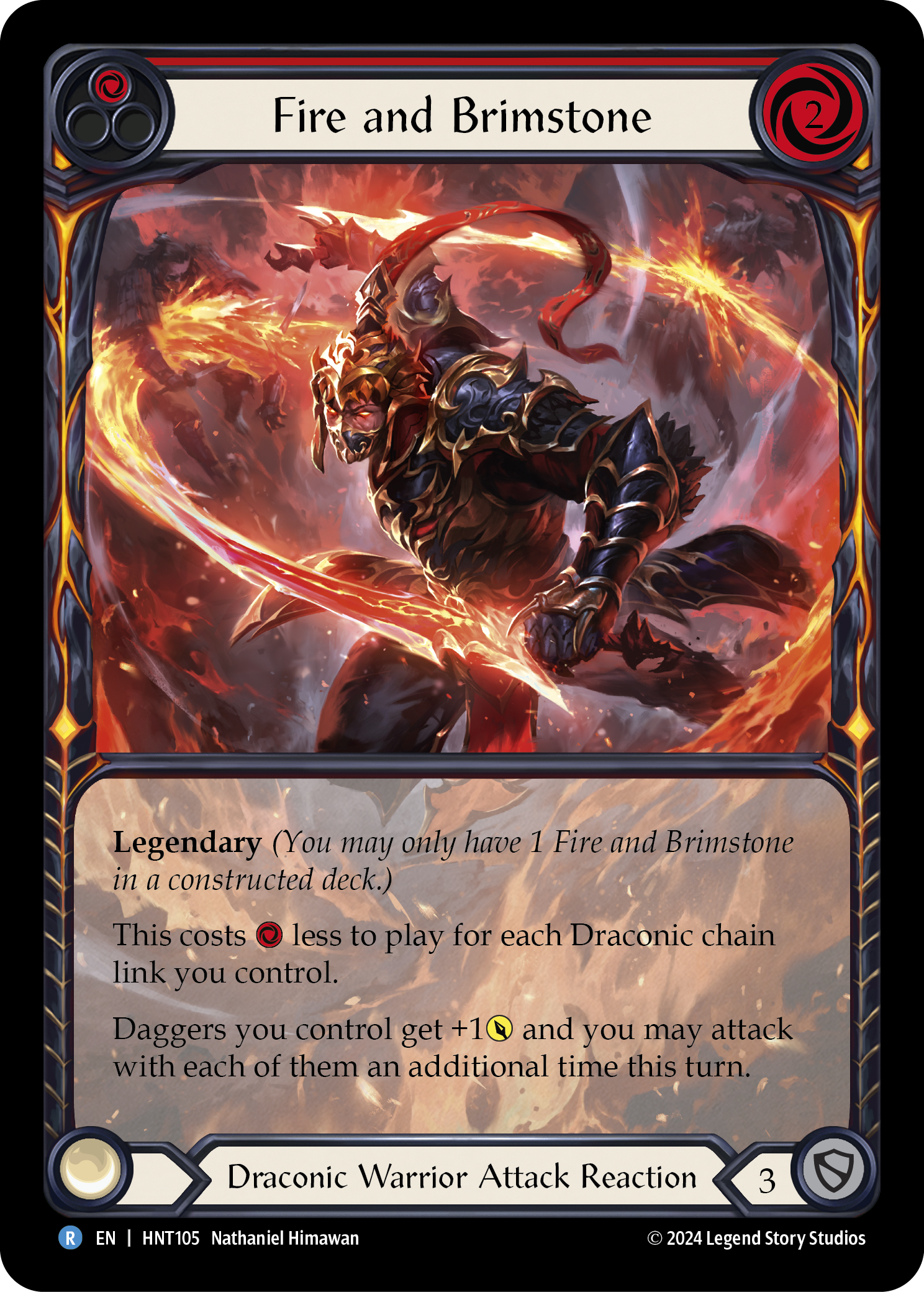Fire and Brimstone (Red) - Flesh and Blood TCG - MoxLand