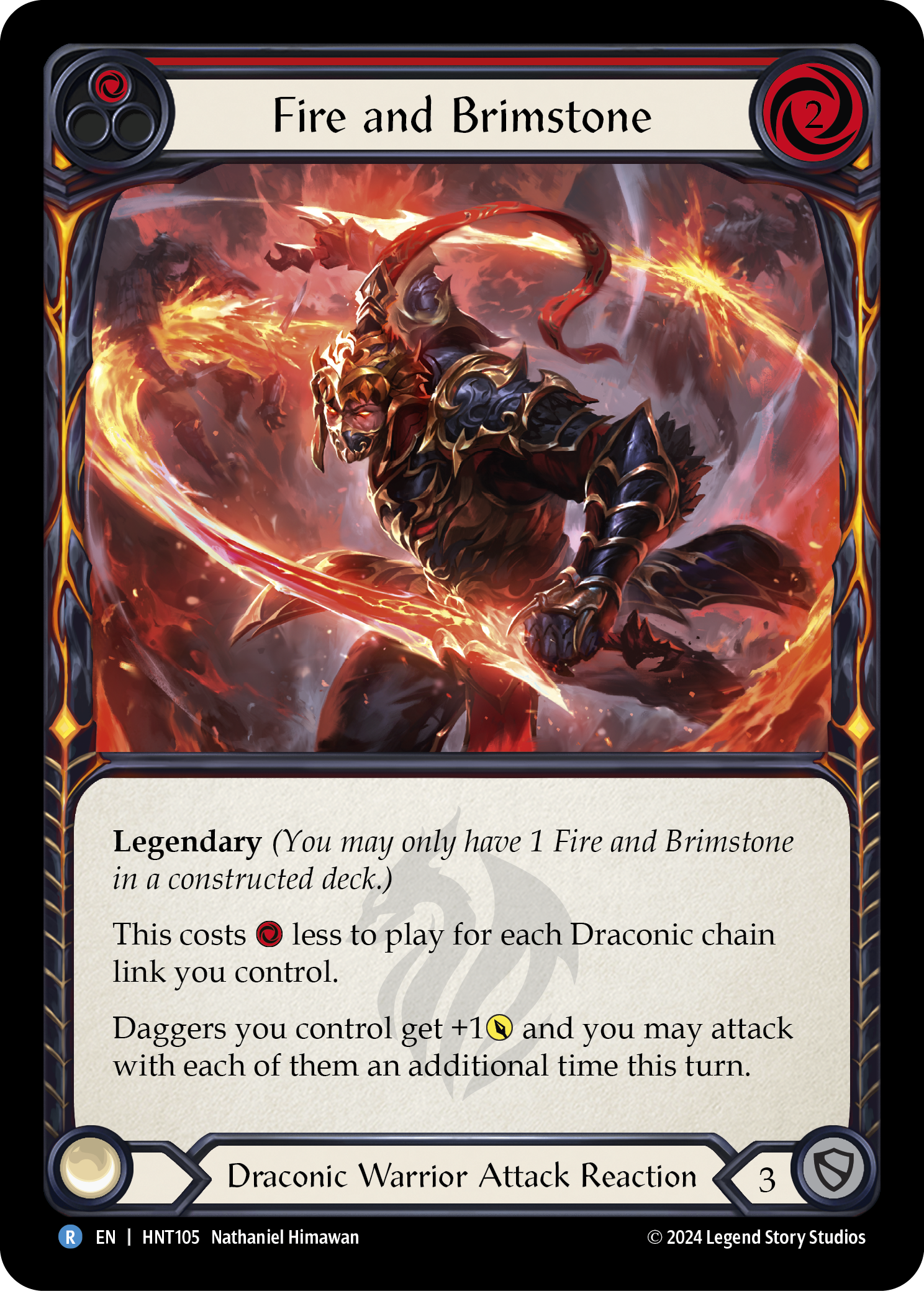 Fire and Brimstone (Red) - Flesh and Blood TCG - MoxLand