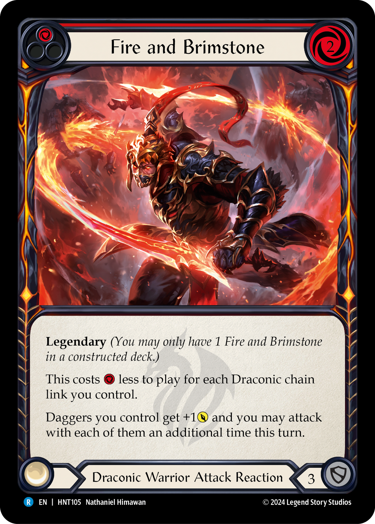Fire and Brimstone (Red) - Flesh and Blood TCG - MoxLand