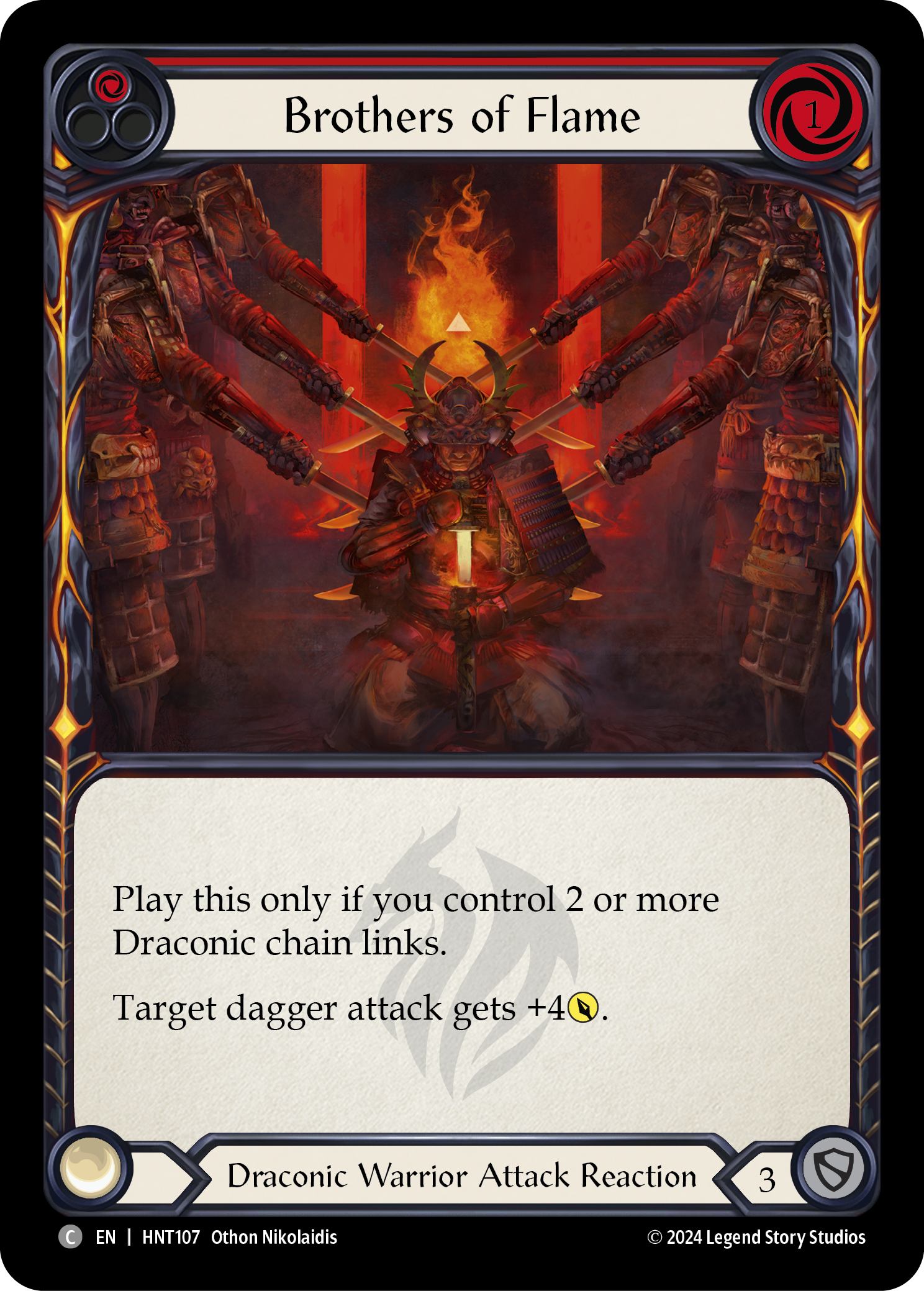 Brothers of Flame (Red) - Flesh and Blood TCG - MoxLand