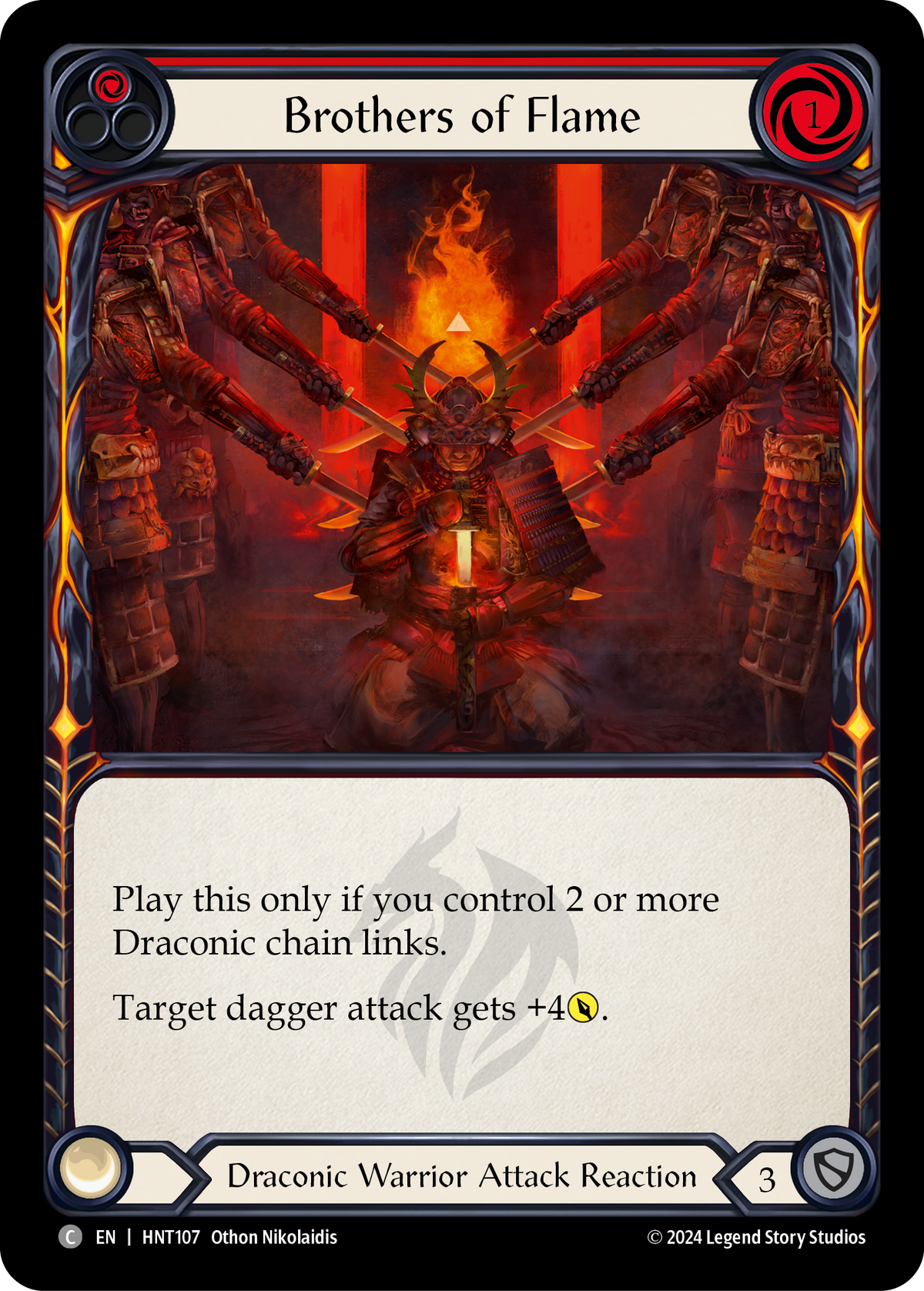 Brothers of Flame (Red) - Flesh and Blood TCG - MoxLand