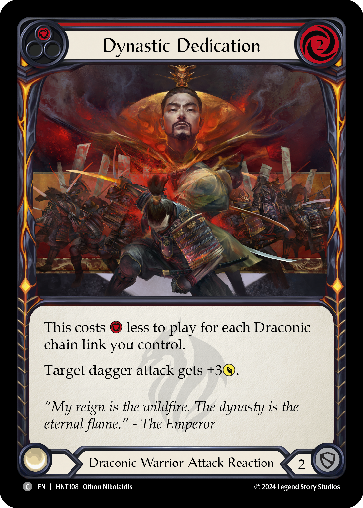 Dynastic Dedication (Red) - Flesh and Blood TCG - MoxLand