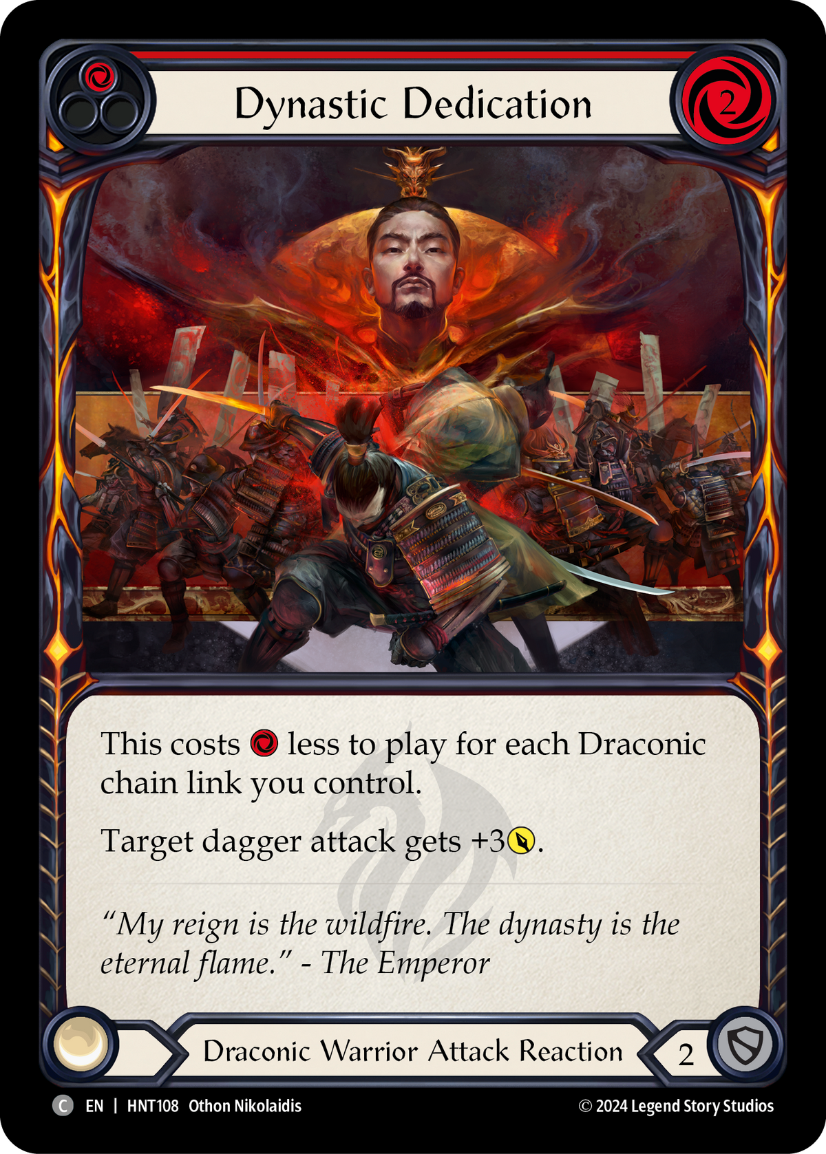 Dynastic Dedication (Red) - Flesh and Blood TCG - MoxLand