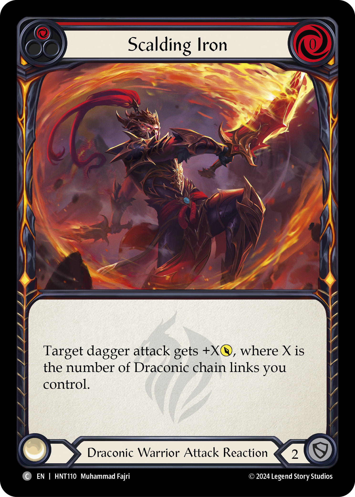 Scalding Iron (Red) - Flesh and Blood TCG - MoxLand