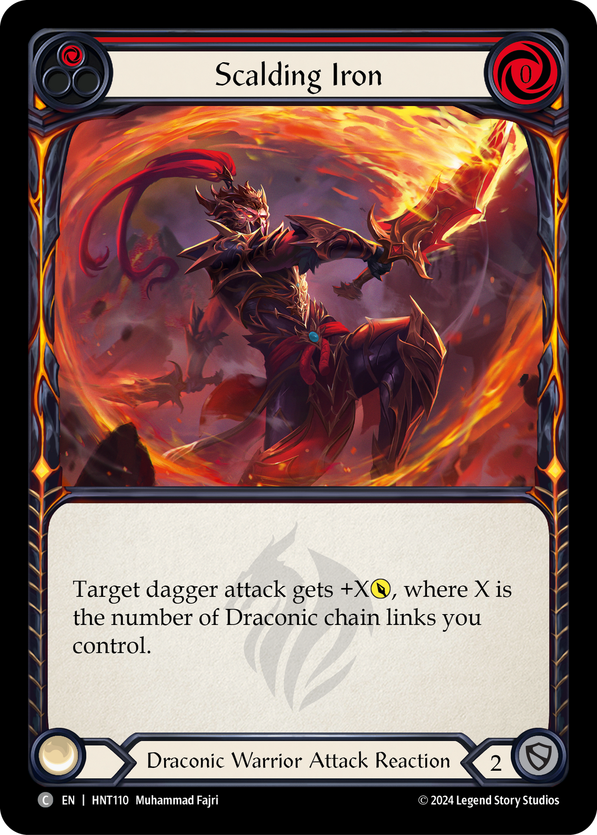 Scalding Iron (Red) - Flesh and Blood TCG - MoxLand