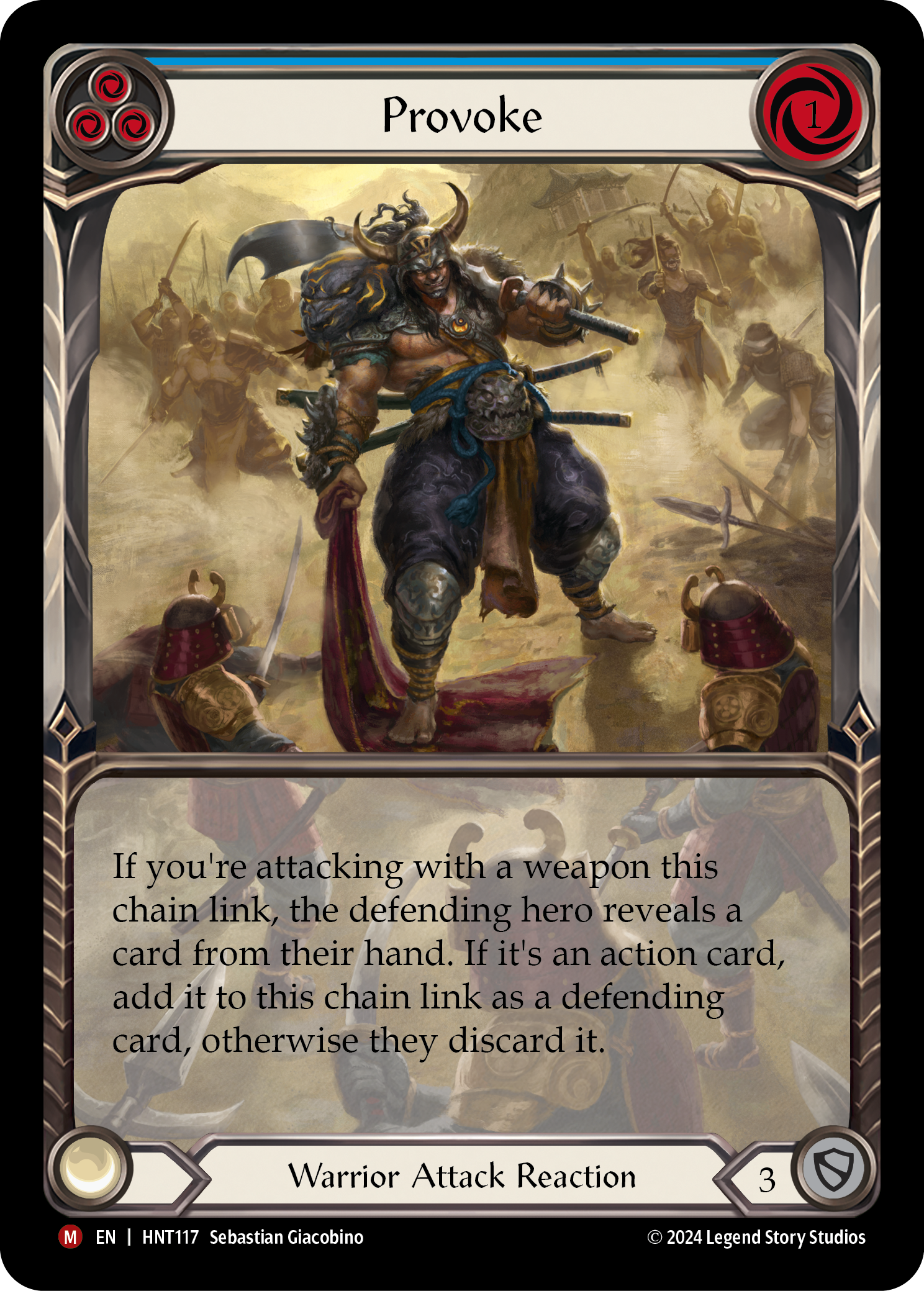 Provoke (Blue) - Flesh and Blood TCG - MoxLand