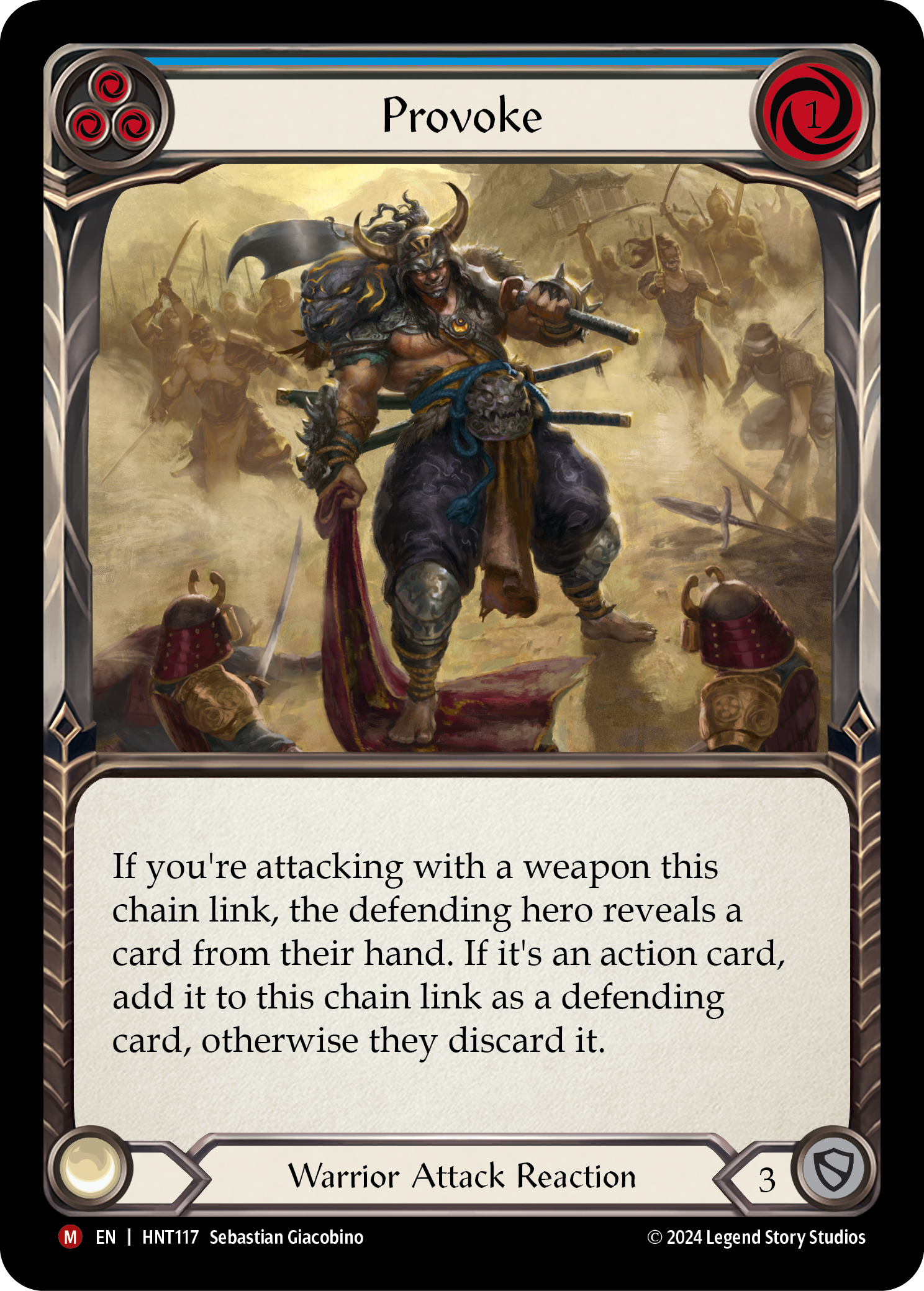 Provoke (Blue) - Flesh and Blood TCG - MoxLand