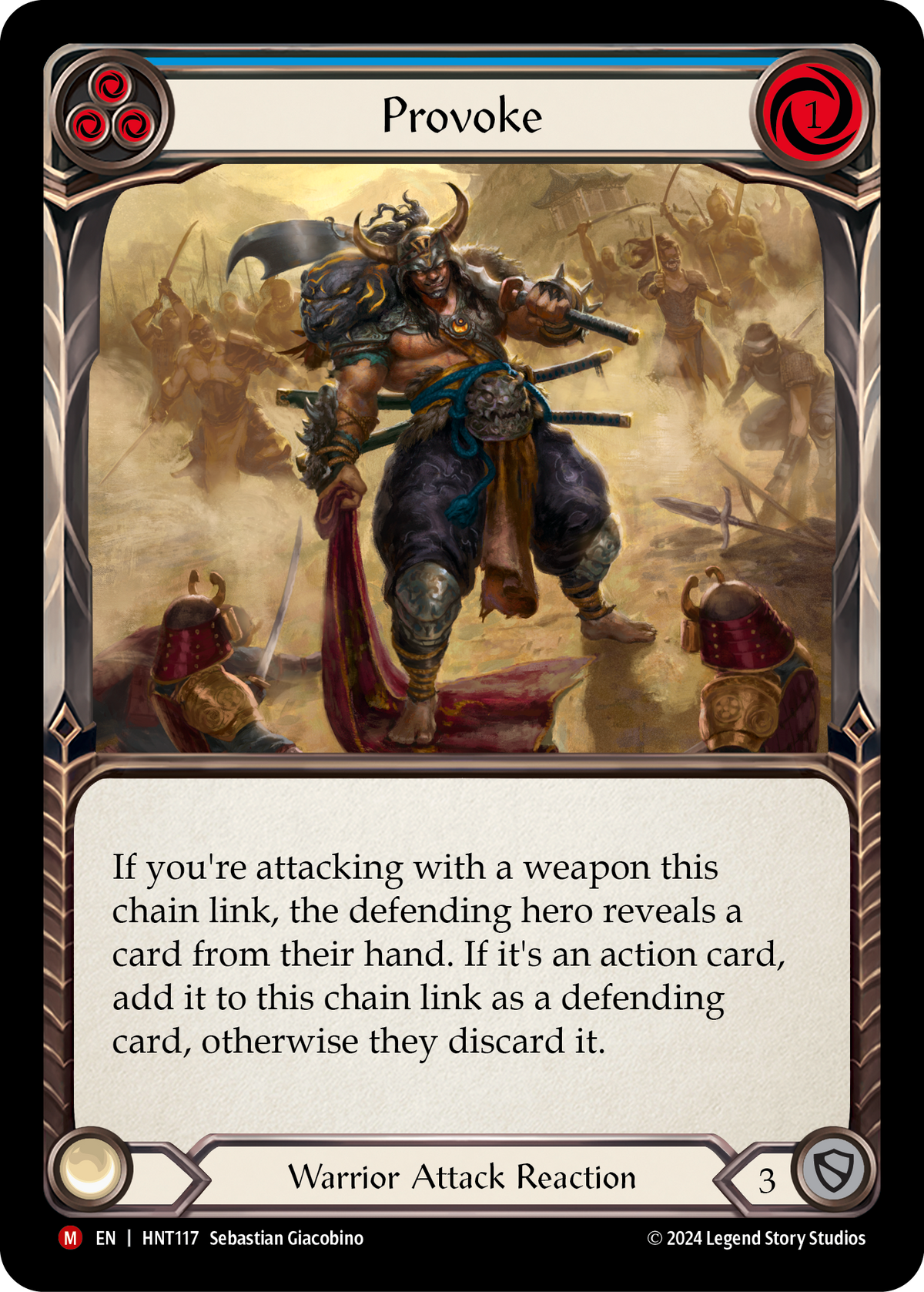 Provoke (Blue) - Flesh and Blood TCG - MoxLand