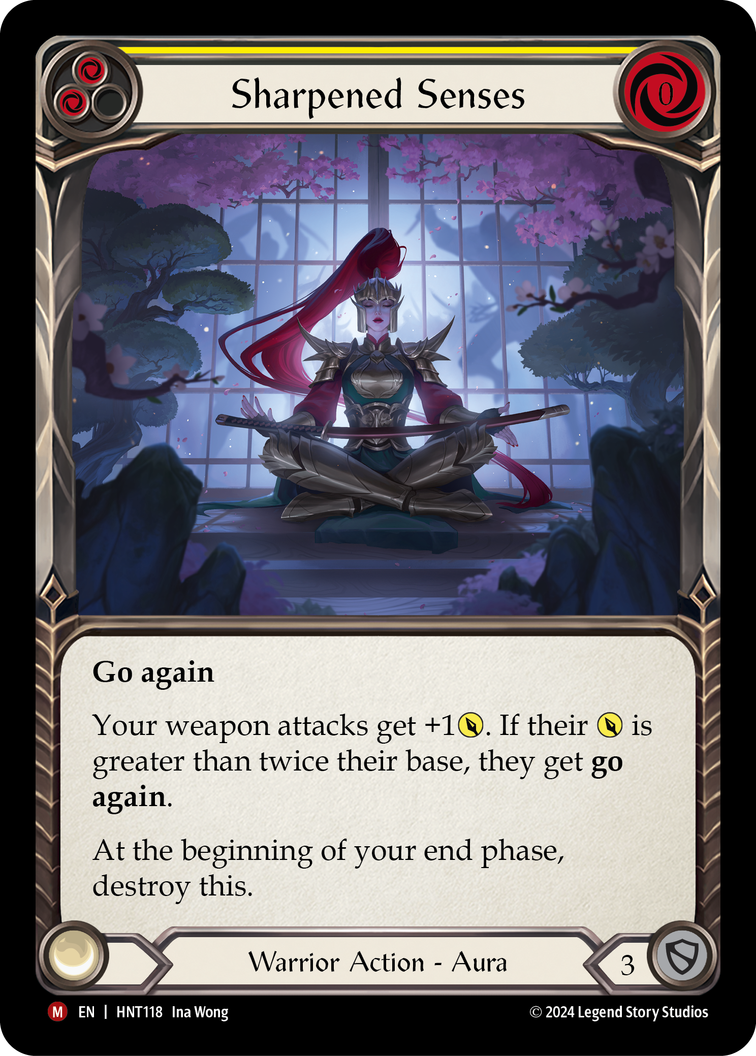 Sharpened Senses (Yellow) - Flesh and Blood TCG - MoxLand