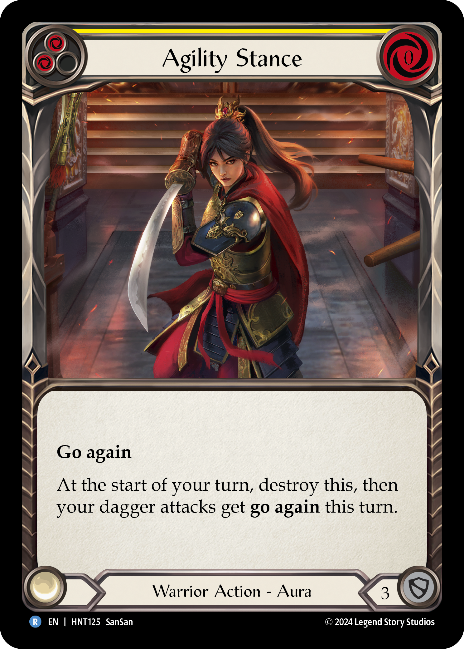 Agility Stance (Yellow) - Flesh and Blood TCG - MoxLand