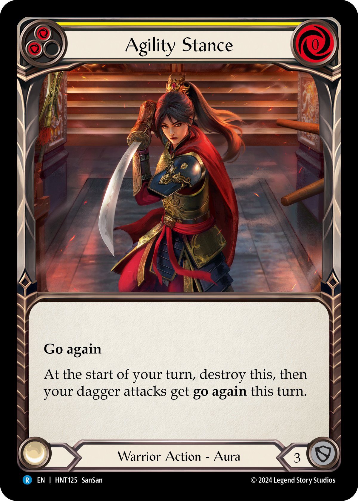 Agility Stance (Yellow) - Flesh and Blood TCG - MoxLand