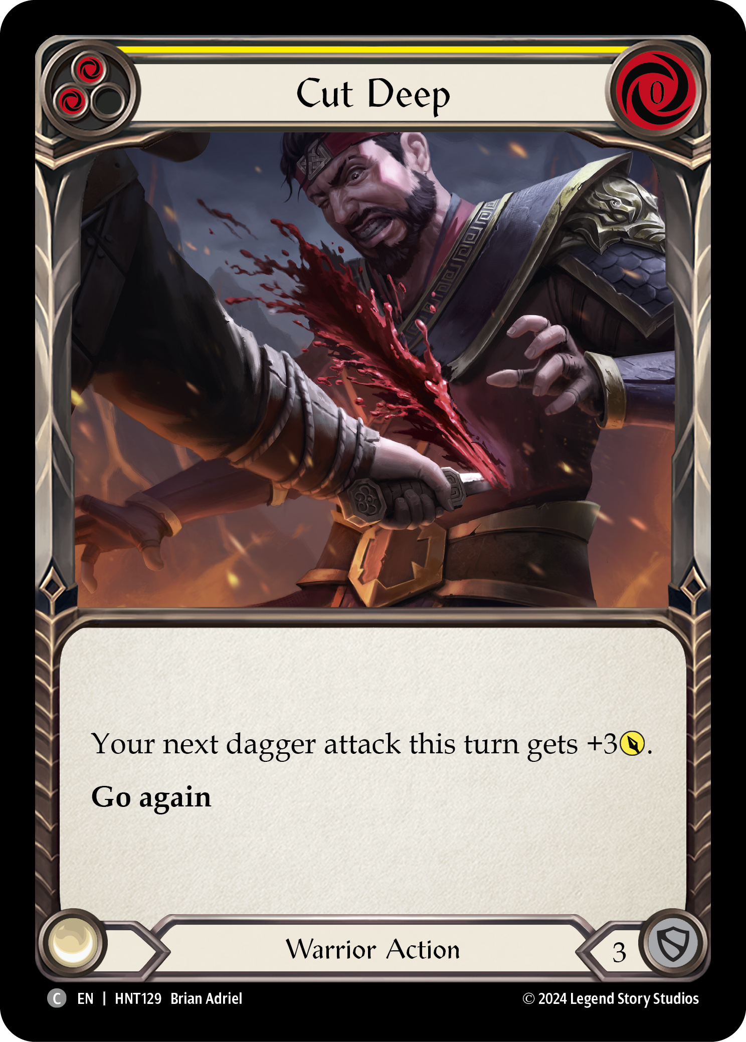 Cut Deep (Yellow) - Flesh and Blood TCG - MoxLand