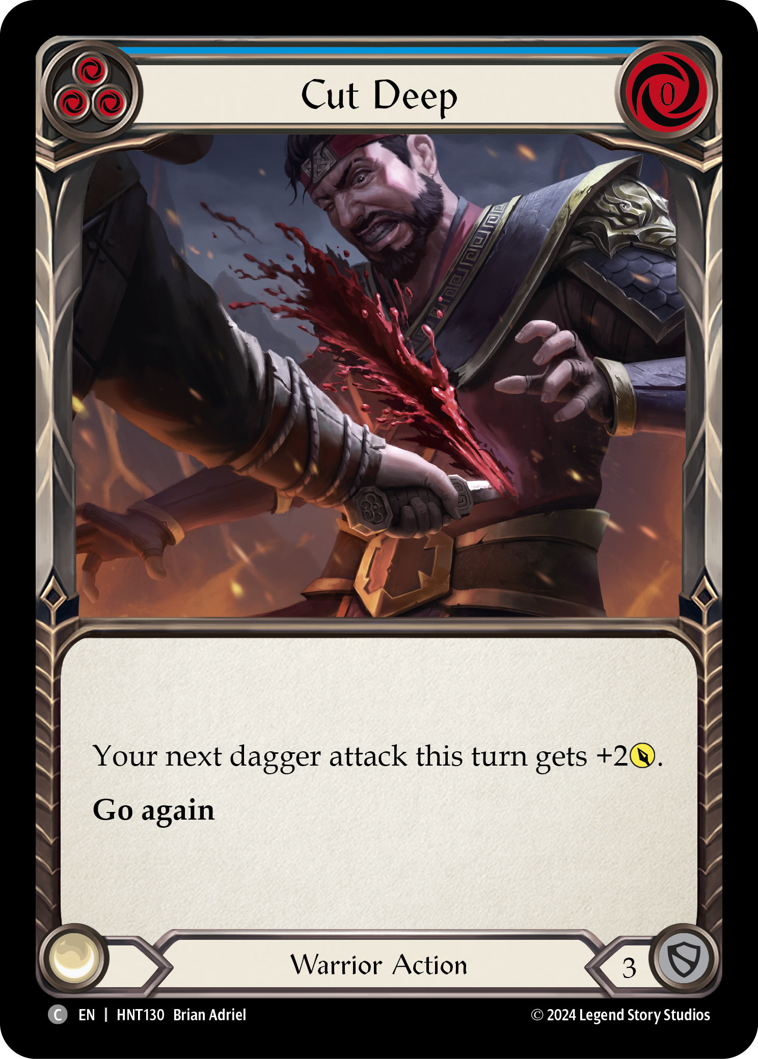 Cut Deep (Blue) - Flesh and Blood TCG - MoxLand