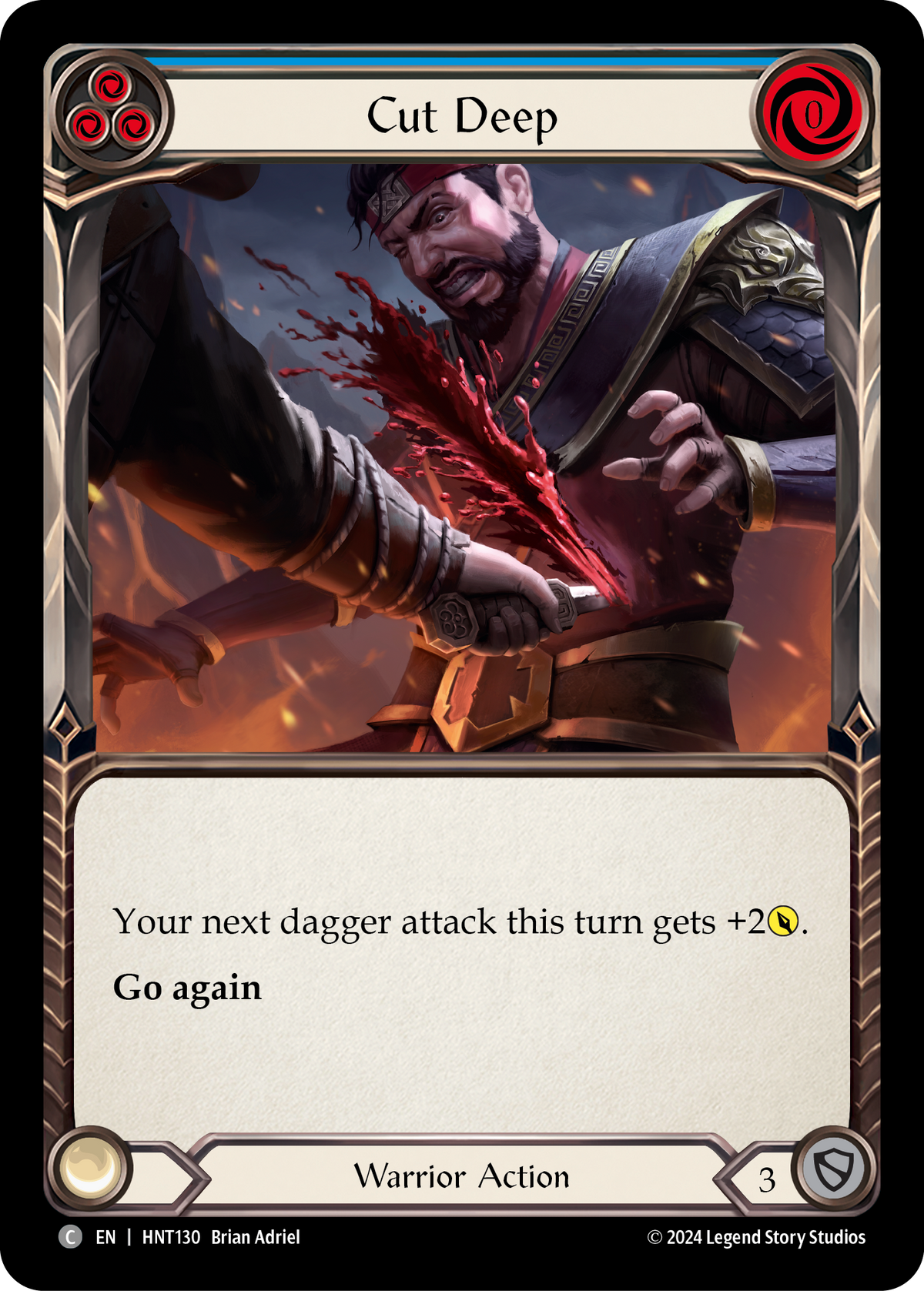 Cut Deep (Blue) - Flesh and Blood TCG - MoxLand
