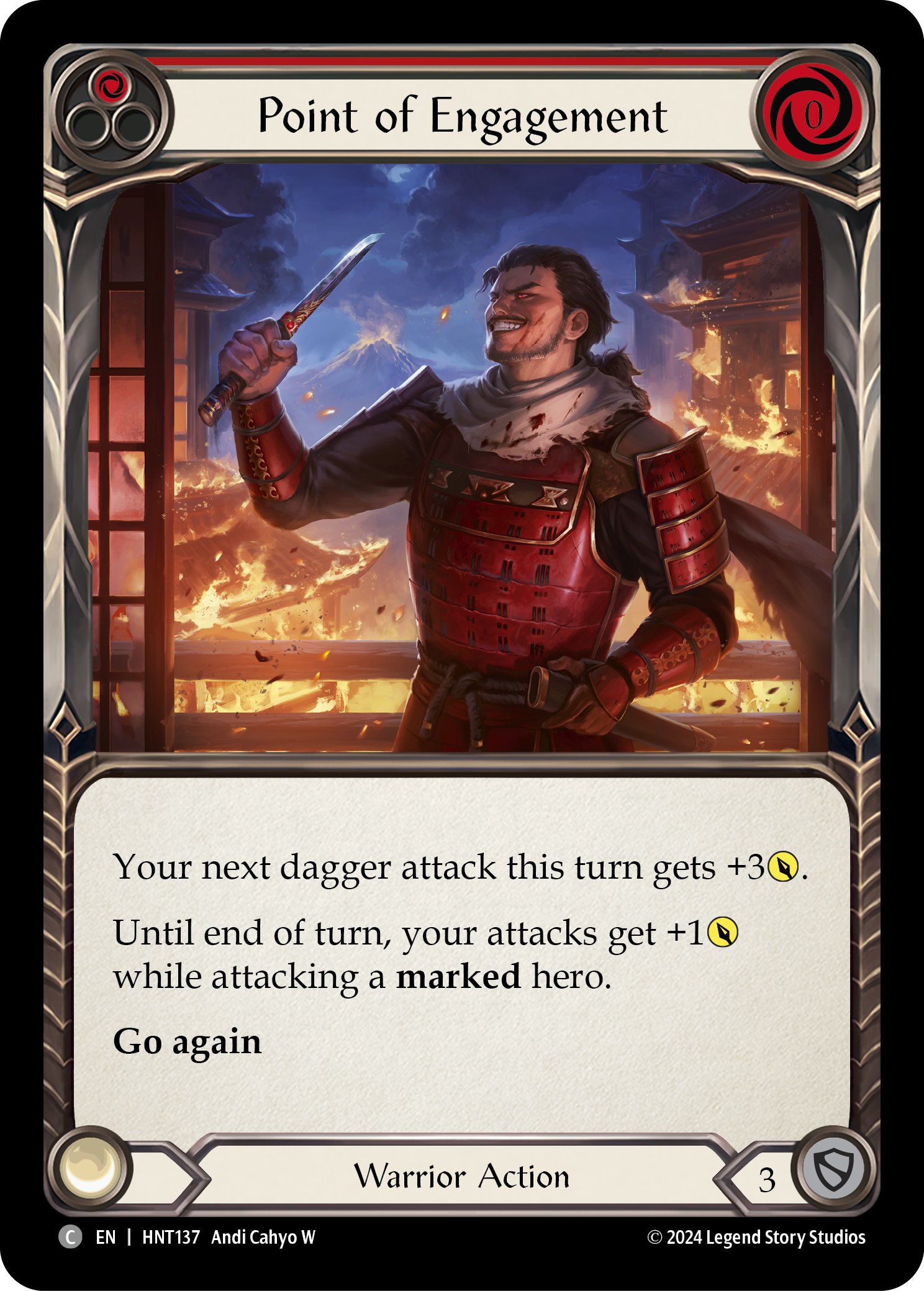 Point of Engagement (Red) - Flesh and Blood TCG - MoxLand