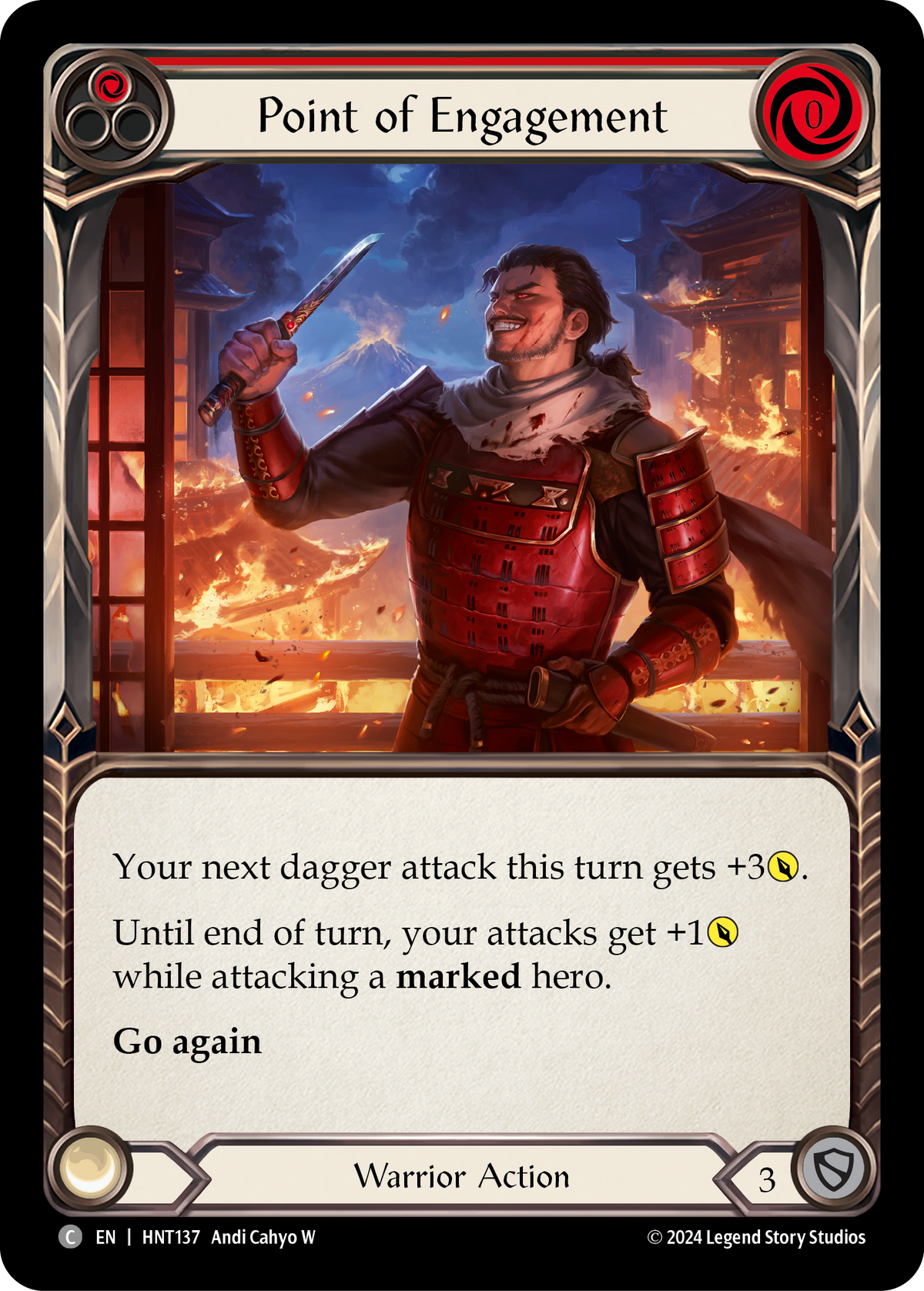 Point of Engagement (Red) - Flesh and Blood TCG - MoxLand