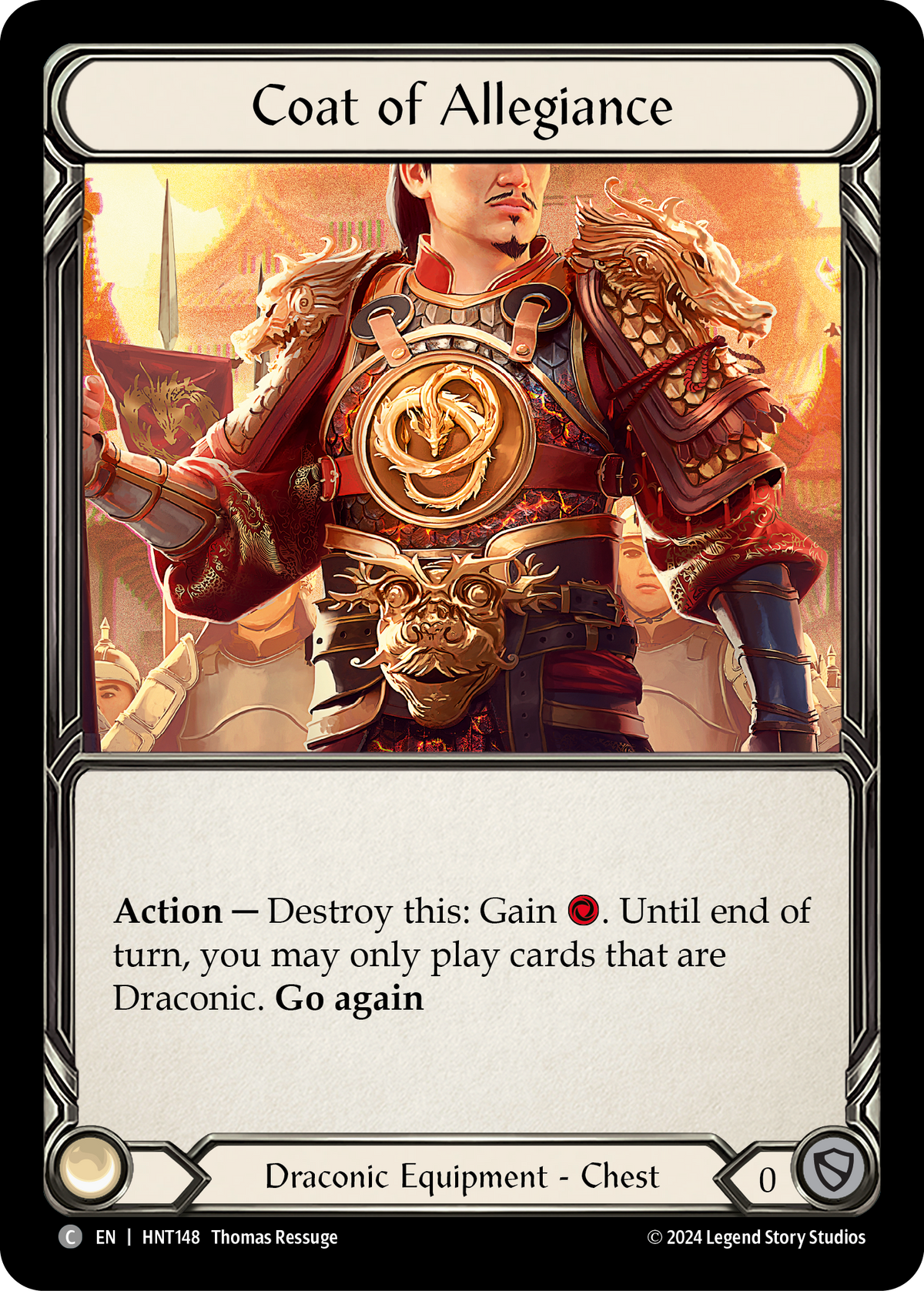 Coat of Allegiance - Flesh and Blood TCG - MoxLand