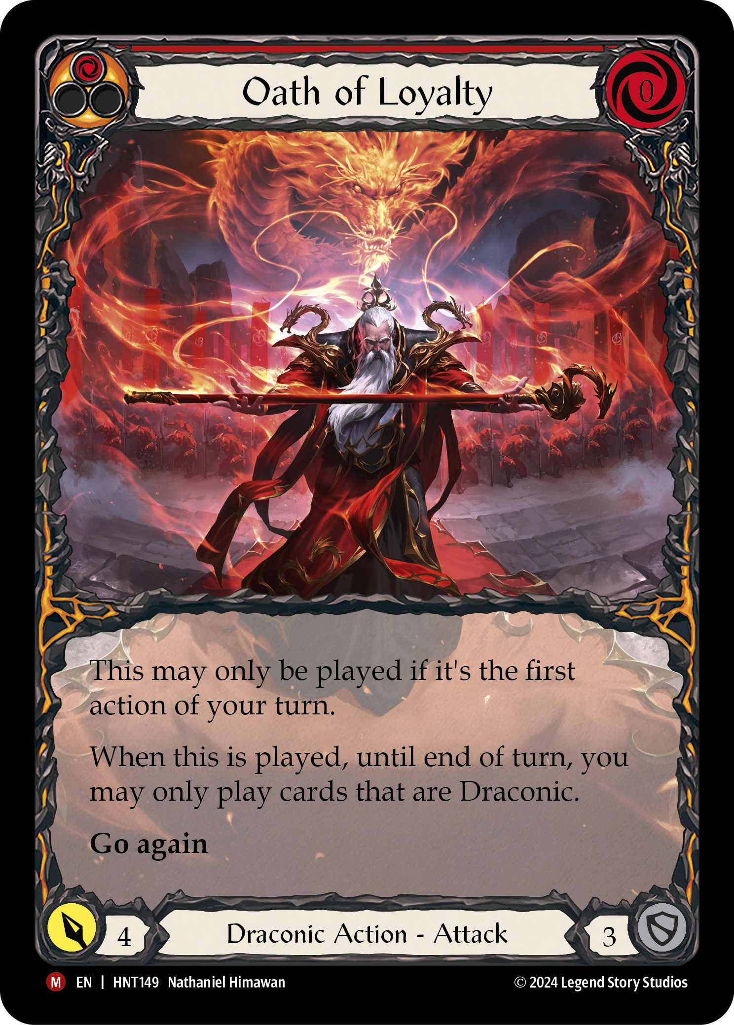 Oath of Loyalty (Red) - Flesh and Blood TCG - MoxLand