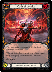 Oath of Loyalty (Red) - Flesh and Blood TCG - MoxLand
