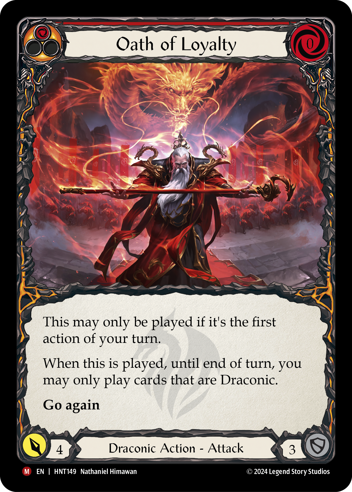Oath of Loyalty (Red) - Flesh and Blood TCG - MoxLand