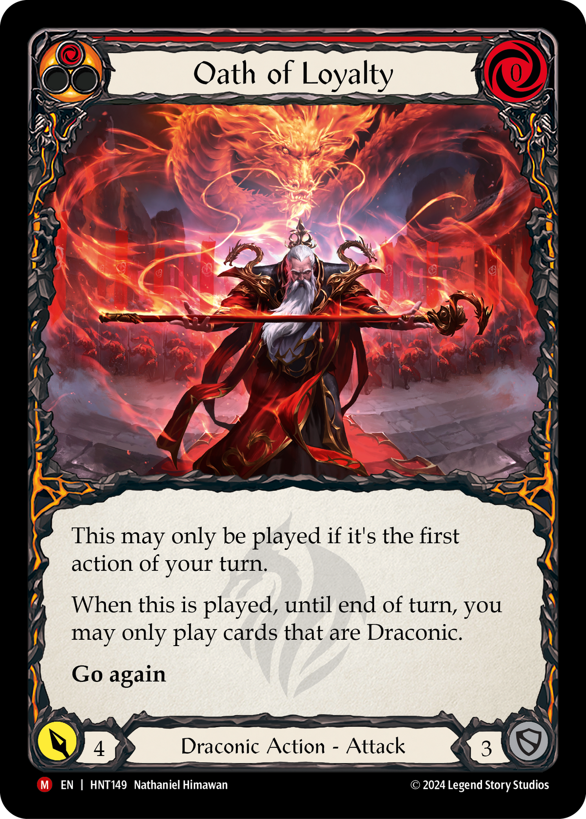 Oath of Loyalty (Red) - Flesh and Blood TCG - MoxLand