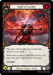 Oath of Loyalty (Red) - Flesh and Blood TCG - MoxLand