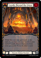 Loyalty Beyond the Grave (Red) - Flesh and Blood TCG - MoxLand