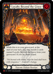 Loyalty Beyond the Grave (Red) - Flesh and Blood TCG - MoxLand