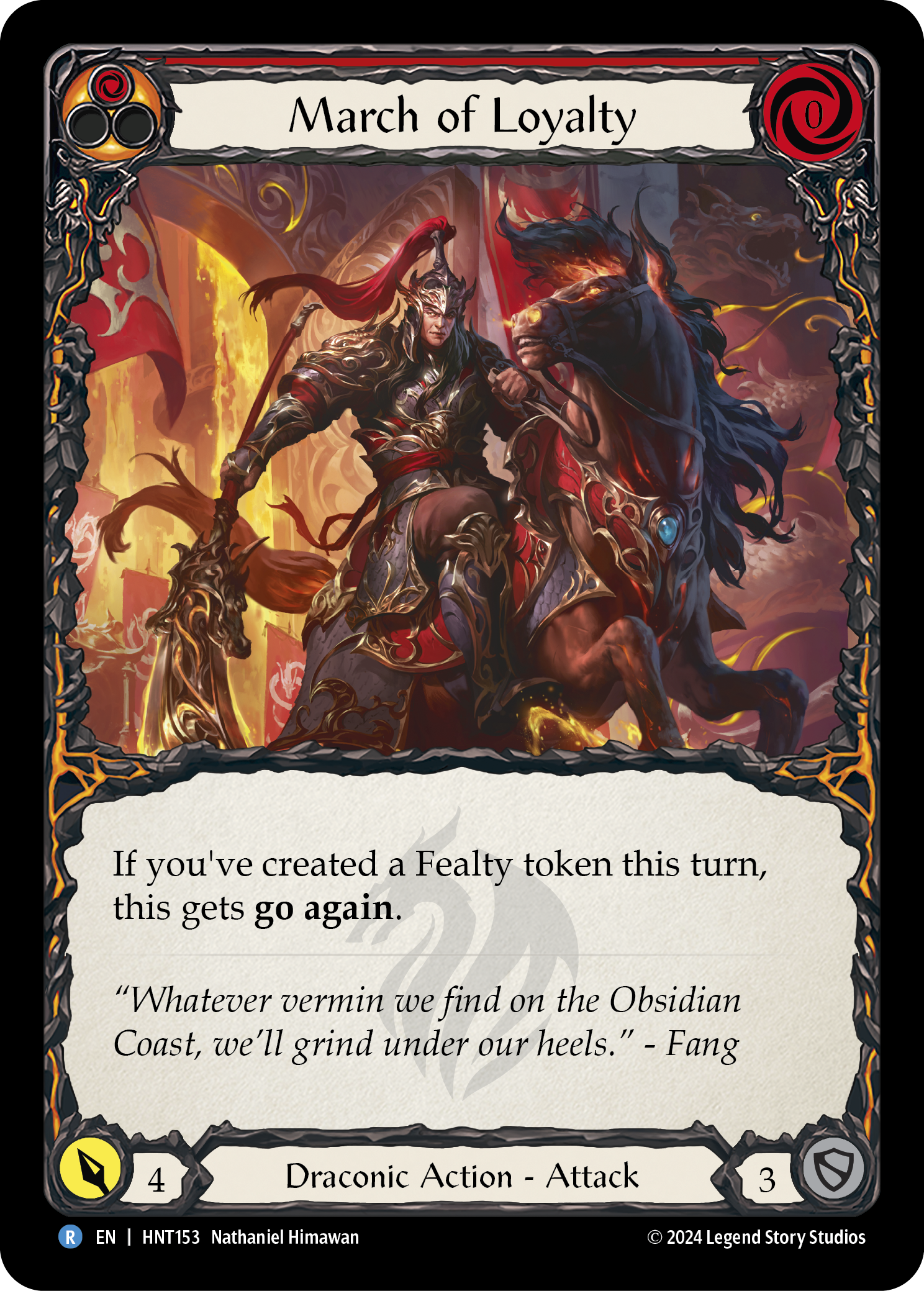 March of Loyalty (Red) - Flesh and Blood TCG - MoxLand