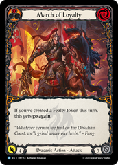 March of Loyalty (Red) - Flesh and Blood TCG - MoxLand