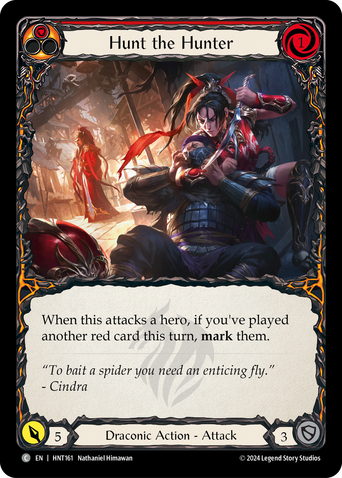 Hunt the Hunter (Red) - Flesh and Blood TCG - MoxLand
