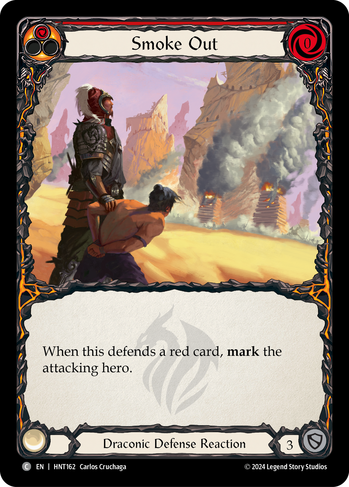 Smoke Out (Red) - Flesh and Blood TCG - MoxLand