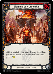 Blessing of Vynserakai (Red) - Flesh and Blood TCG - MoxLand