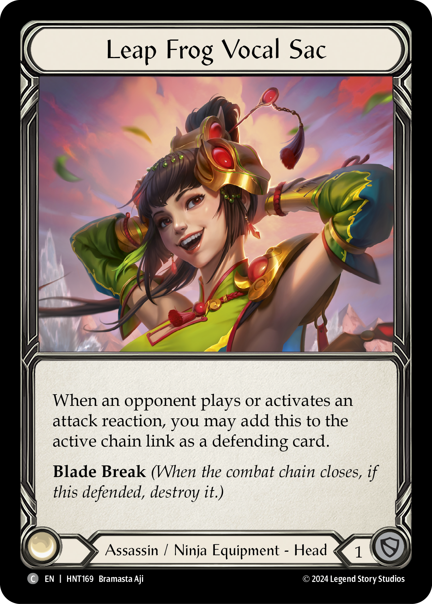 Leap Frog Vocal Sac - Flesh and Blood TCG - MoxLand