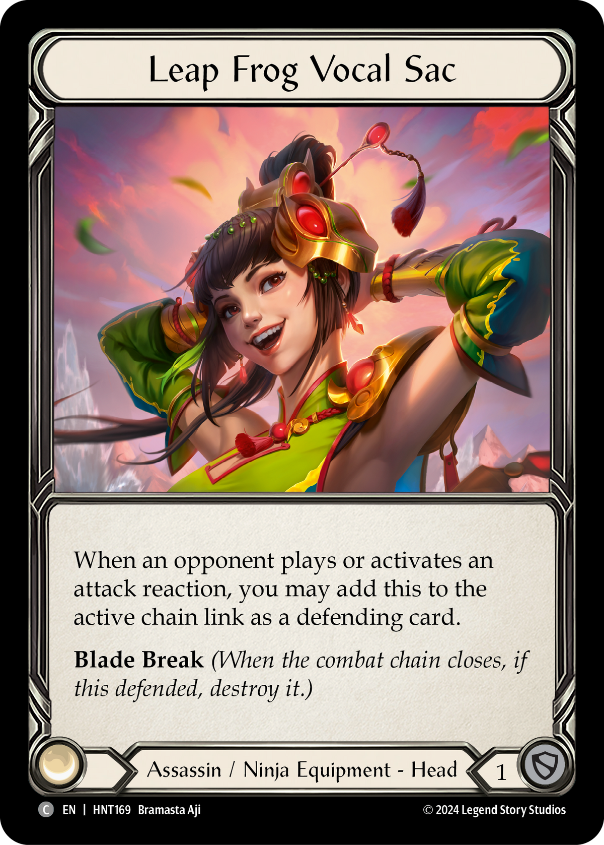 Leap Frog Vocal Sac - Flesh and Blood TCG - MoxLand