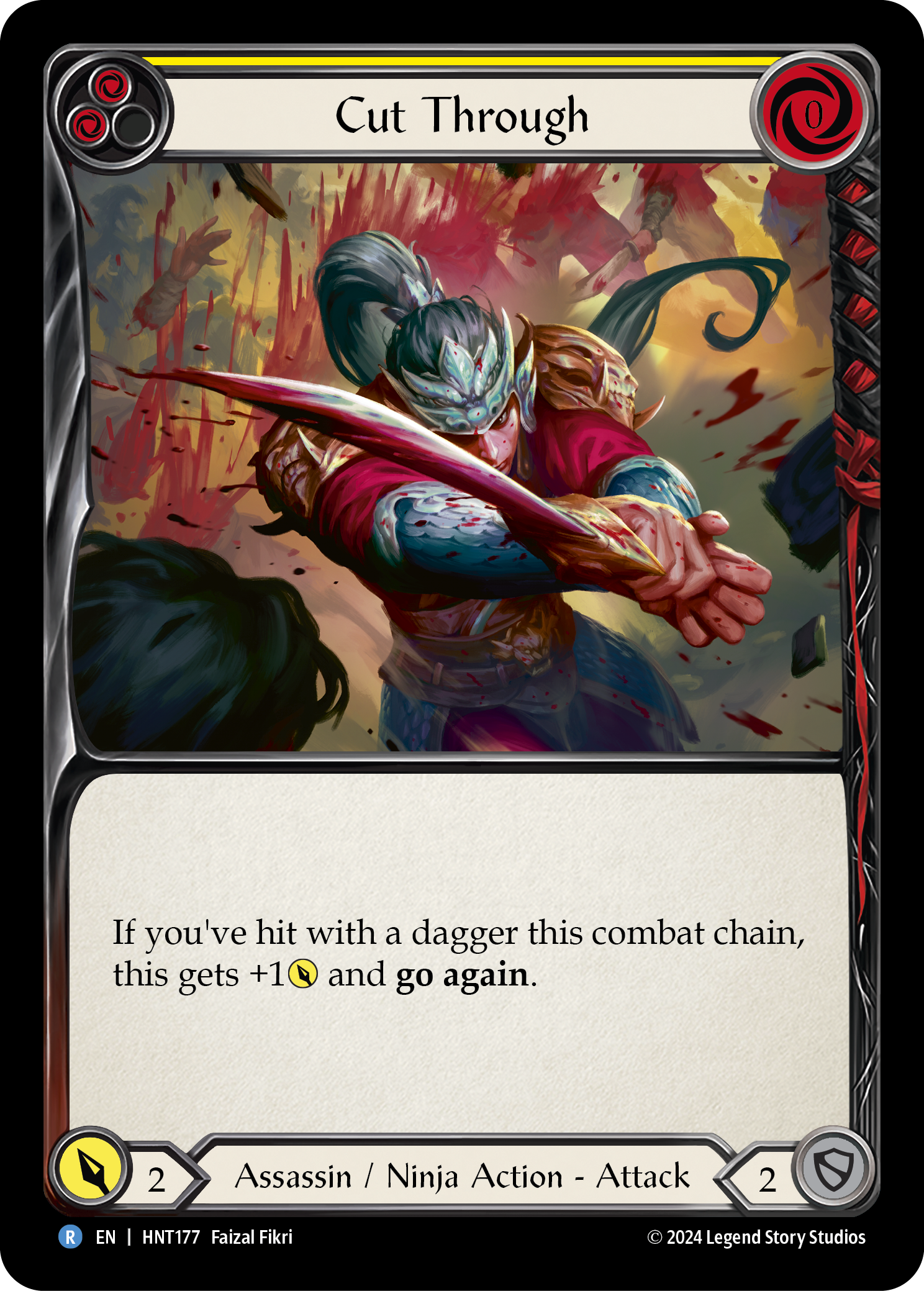 Cut Through (Yellow) - Flesh and Blood TCG - MoxLand