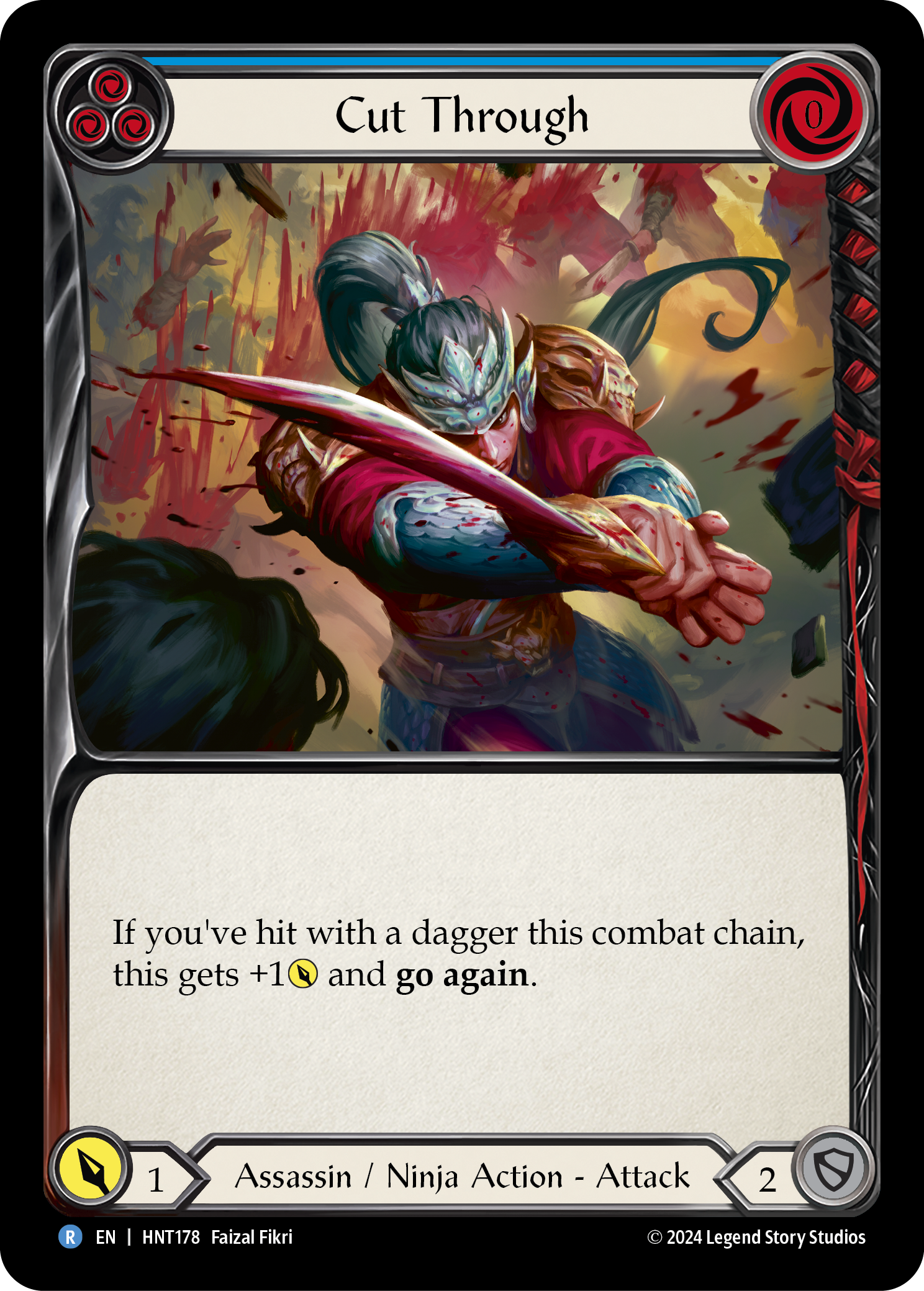 Cut Through (Blue) - Flesh and Blood TCG - MoxLand