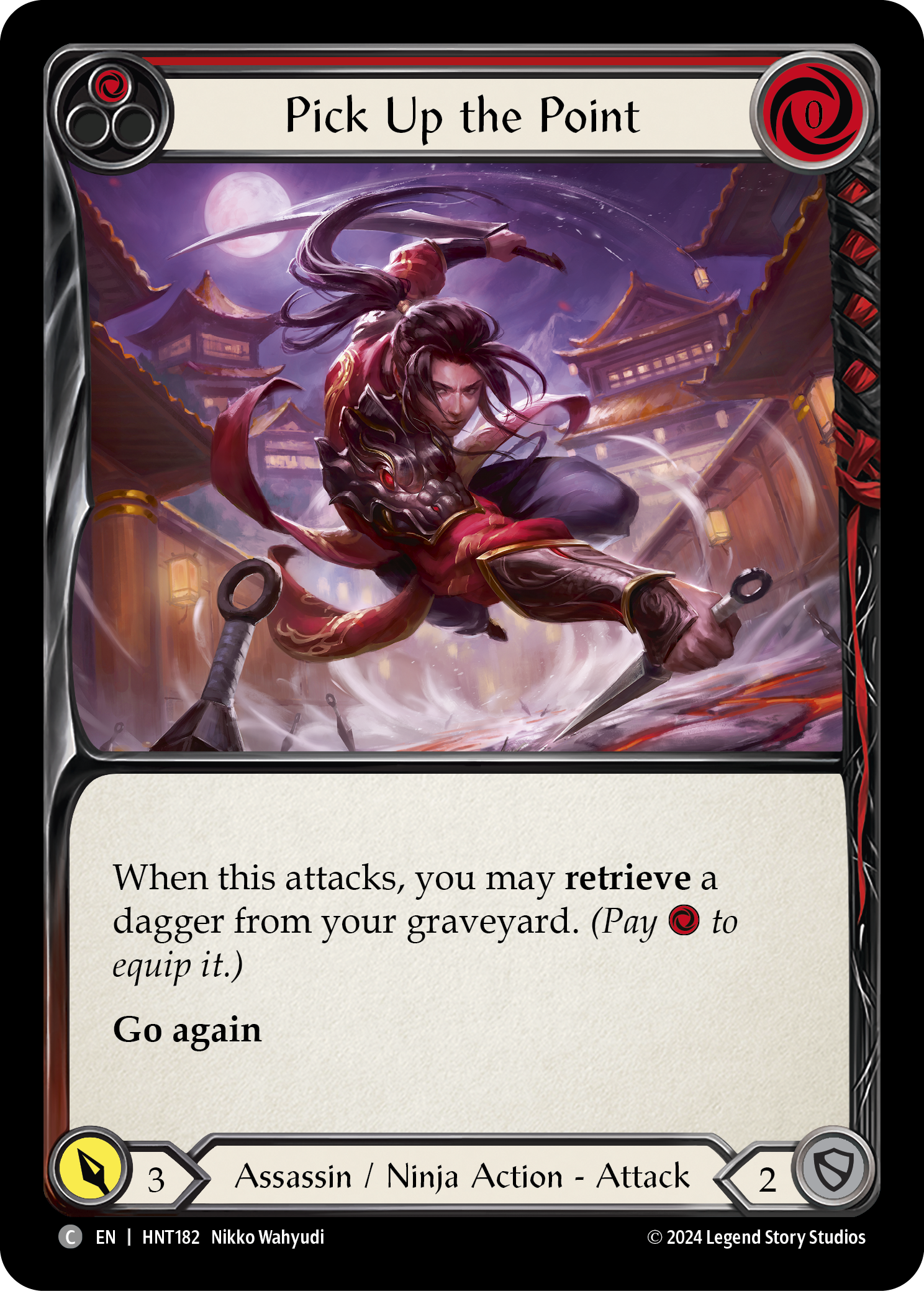 Pick Up the Point (Red) - Flesh and Blood TCG - MoxLand