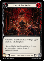 Lair of the Spider (Red) - Flesh and Blood TCG - MoxLand