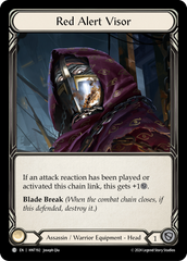Red Alert Visor - Flesh and Blood TCG - MoxLand
