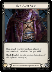 Red Alert Vest - Flesh and Blood TCG - MoxLand
