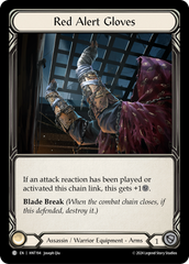 Red Alert Gloves - Flesh and Blood TCG - MoxLand