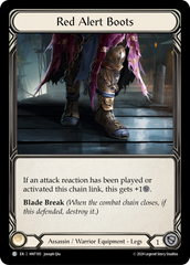 Red Alert Boots - Flesh and Blood TCG - MoxLand
