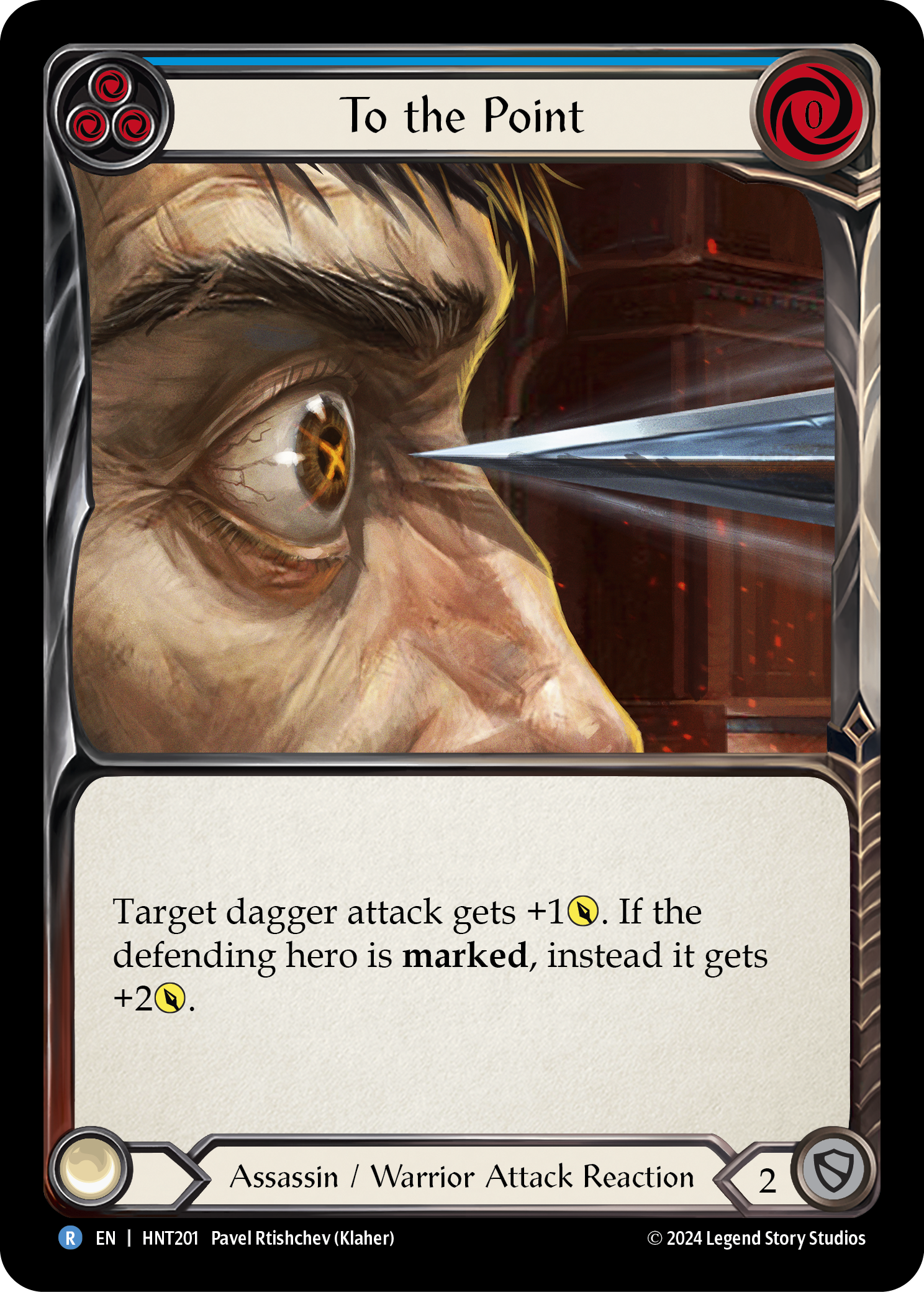 To the Point (Blue) - Flesh and Blood TCG - MoxLand