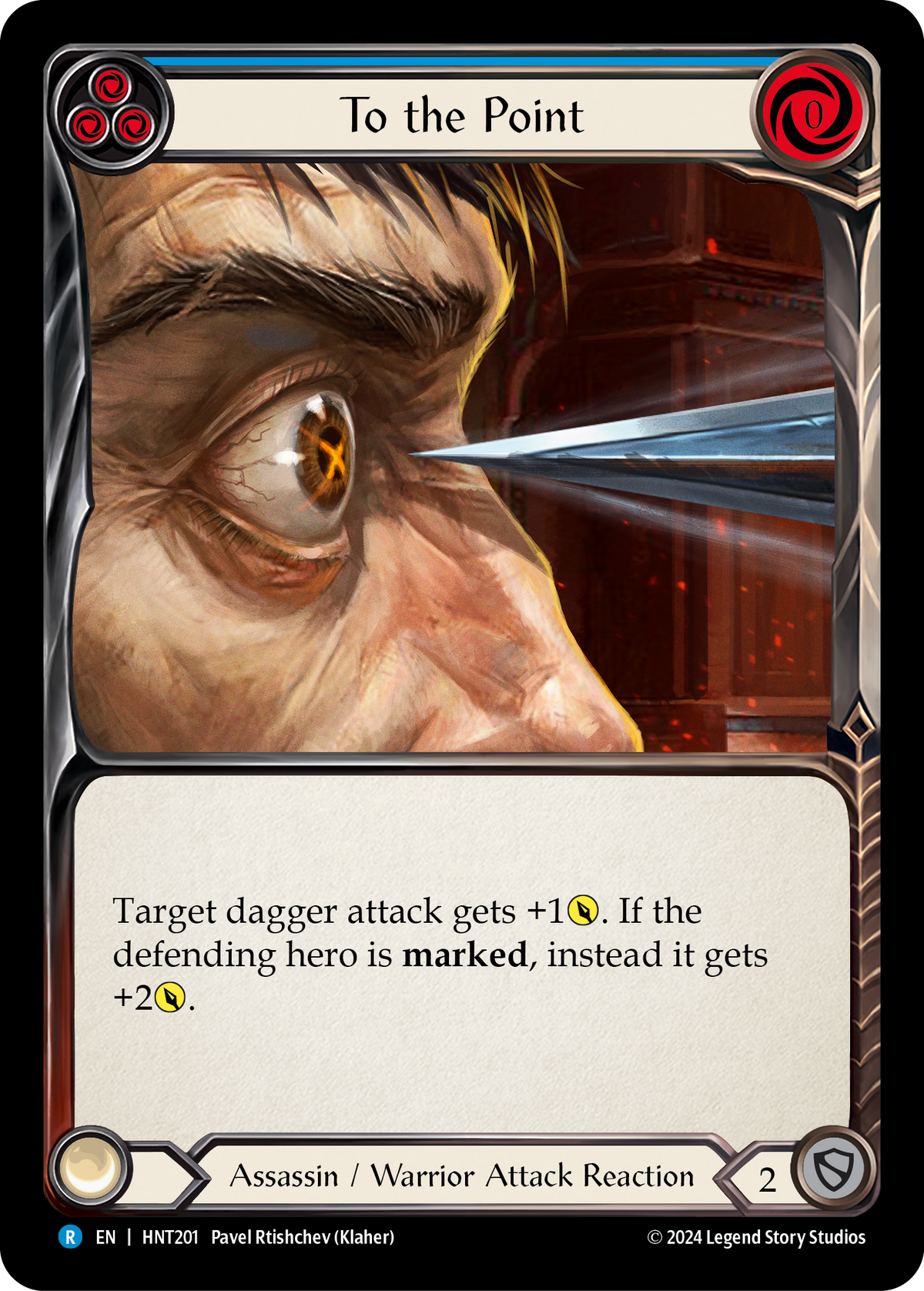 To the Point (Blue) - Flesh and Blood TCG - MoxLand